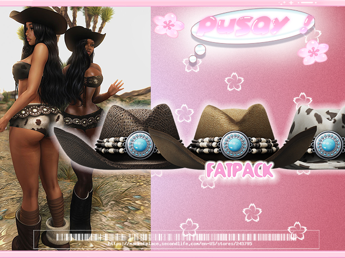 PUSAY "DASANI" COWBOY HAT - FP