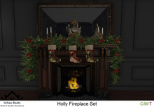 UR Holly Fireplace Set 