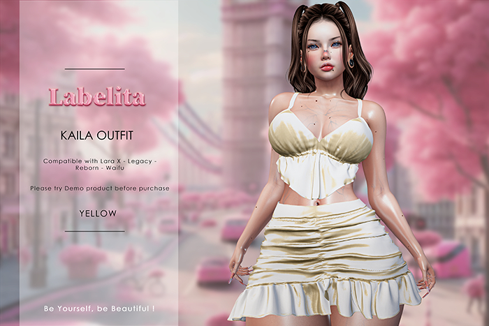 [LABELITA] Kaila Outfit Yellow