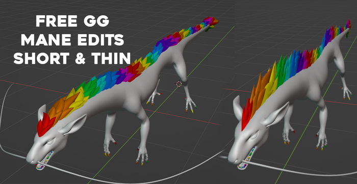 GHOST - Gale Guardian Mane Edits - FREEBIE