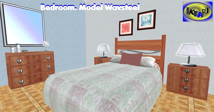 Bedroom. Model Wavsteel.