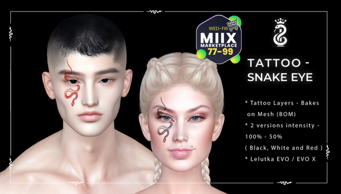 Imperatriz - Tattoo Snake Eye