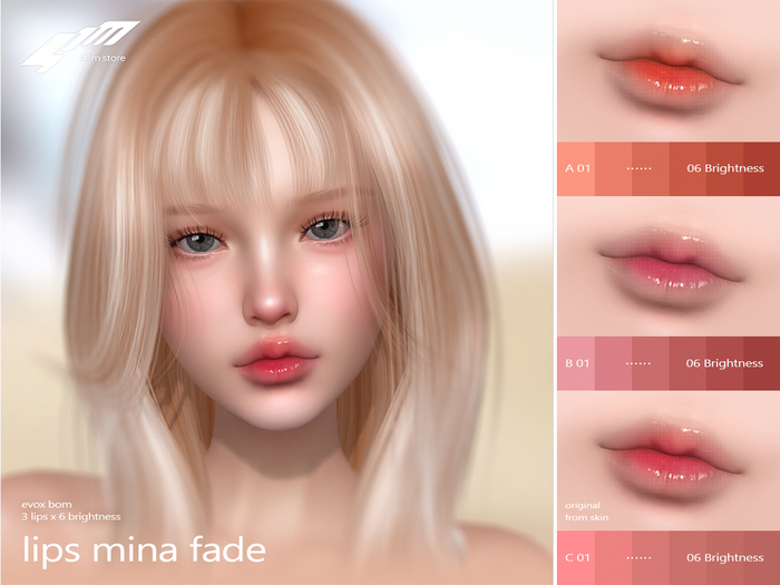 41m / Lips Mina / EvoX FADE: 18 Colors