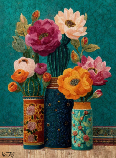 Floral Vase Wall Art