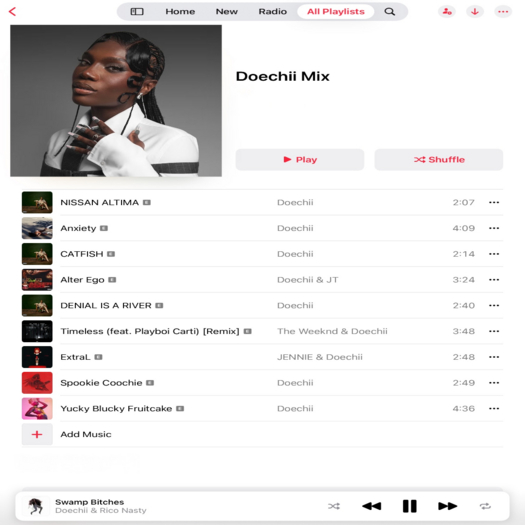 Music HUD Unpacker - Doechii Mix