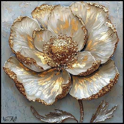 Abstract Floral Wall Art