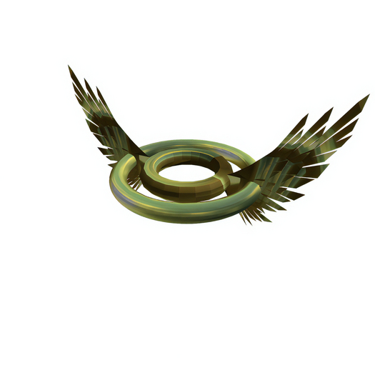 Golden Feather Halos