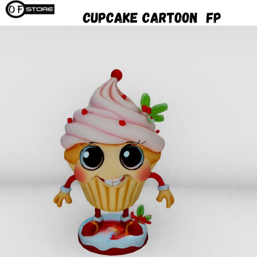 !OF! cupcake cartoon  FP