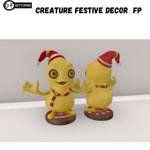 !OF! Creature festive decor FP