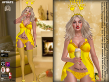 [NF] - Female Happy New Year Outfit  - [Golden Girl] - Happy New Year Lingerie - UPDATE