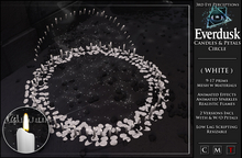 Everdusk Candle Circle Set ( White )