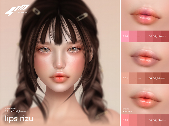 41m / Lips Rizu / EvoX: 18 Colors