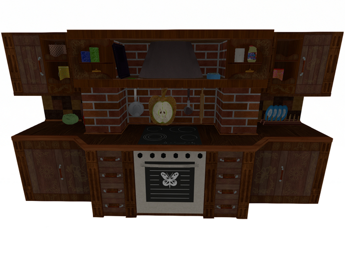 wooden kitchen