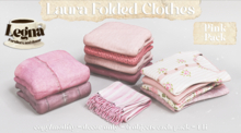 - Legna - Laura Folded Clothes (Pink Pack)
