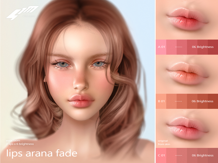 41m / Lips Arana / EvoX FADE: 18 Colors