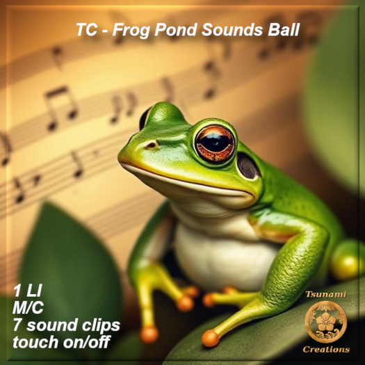 TC - Frog Pond Sounds Ball
