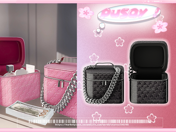 PUSAY Vanity Bag - Black