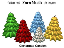 ZM PBR ONLY Christmas Candles FULL PERM MESH
