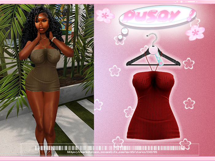 PUSAY "AMAYA" DRESS - Red