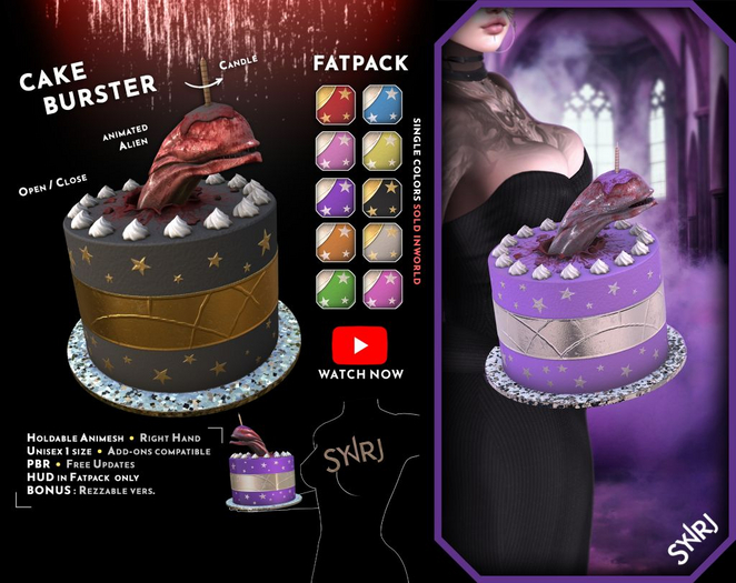 SynRJ ~ Cakeburster ~ Fatpack