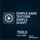 Simple Anim Texture Simple Script