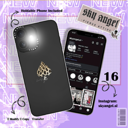 Sky Angel ~ Phone 16 Spade