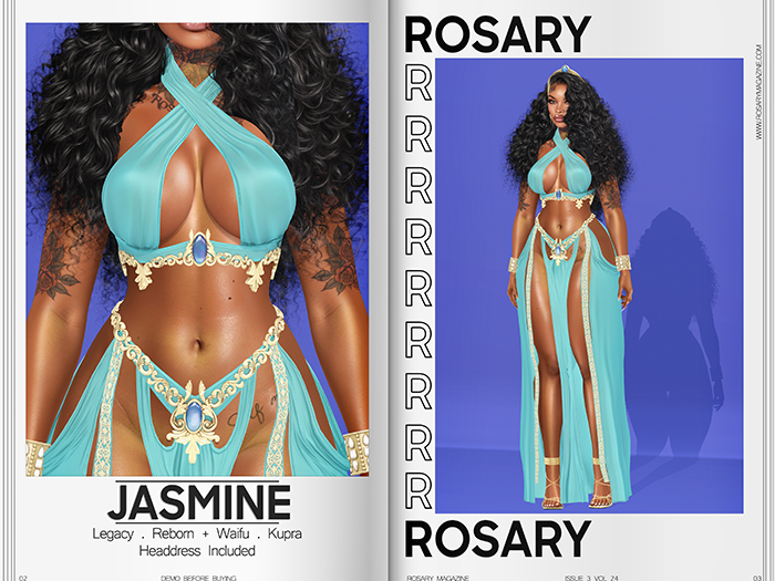 Rosary. Arabian Nights . Princess Blue