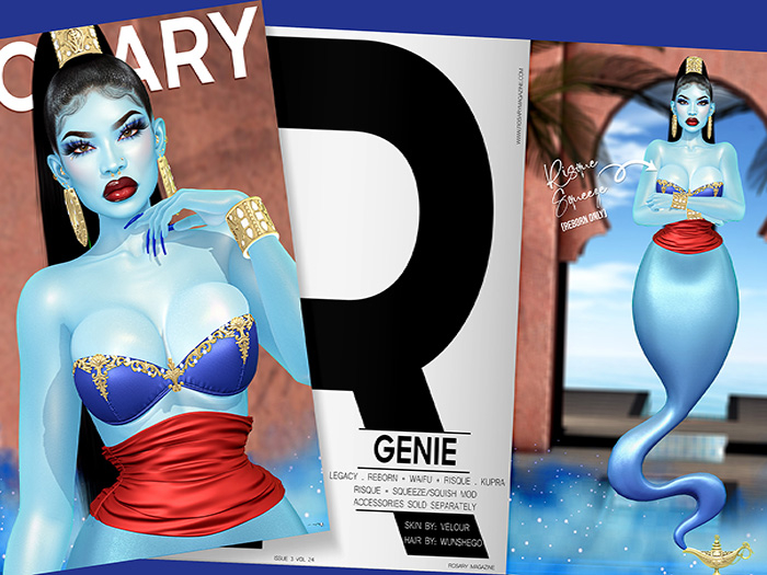 Rosary. Arabian Nights . Genie