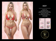 **SC* Hedy lingerie FATPACK
