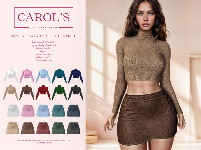 Carol's Store- Beatrice Sweater Pink