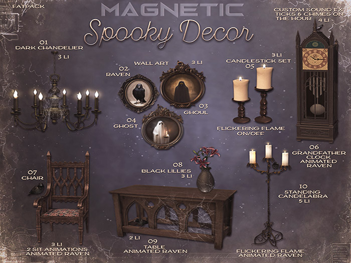 Magnetic - Spooky Decor Fatpack