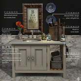 AF Bastide Vanity RARE