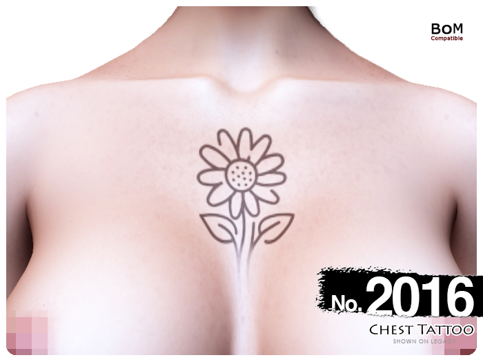 (Chest Tattoo) No.2016
