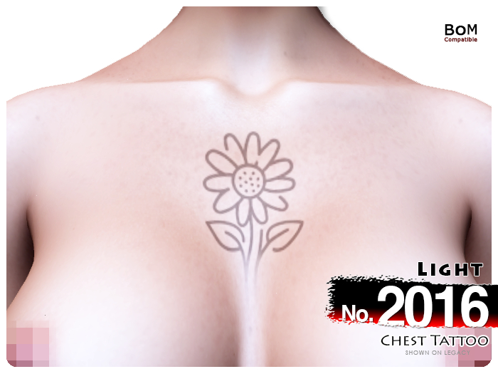 (Chest Tattoo) No.2016 Light