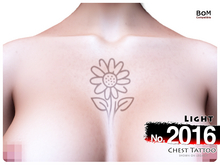 (Chest Tattoo) No.2016 Light
