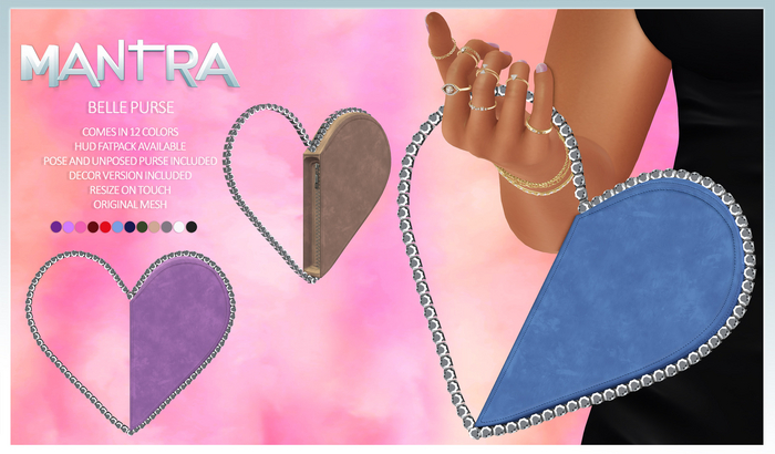 MANTRA :: BELLE PURSE FATPACK 
