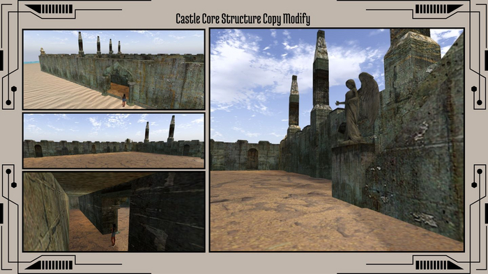 Castle Core Structure Copy Modify
