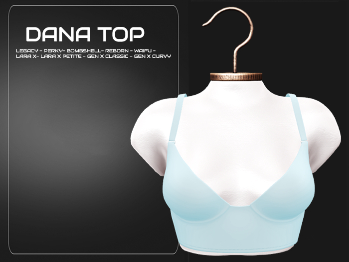 Eresk : Dana Top blue  (ADD)