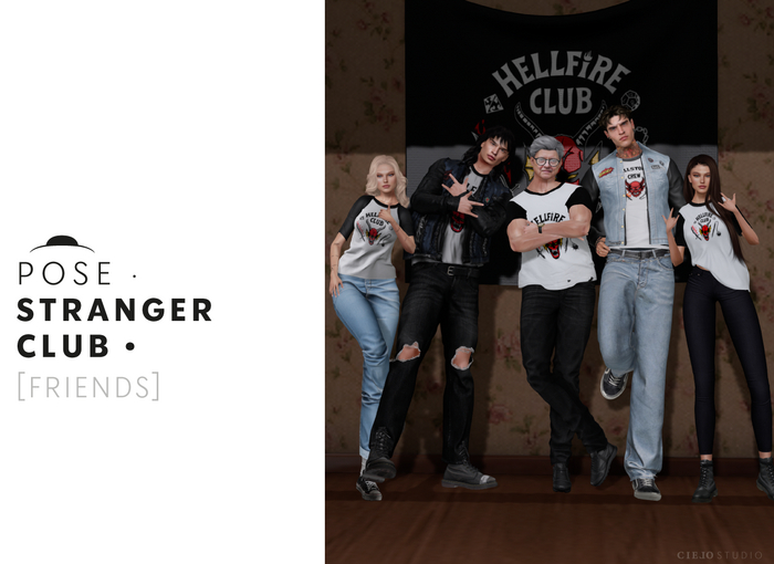 CIELO STUDIO - Pose STRANGER CLUB