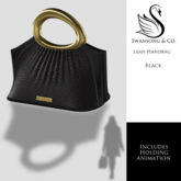 [S&C] Leah Handbag - Black  
