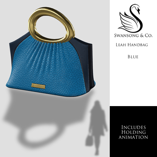 [S&C] Leah Handbag - Blue  