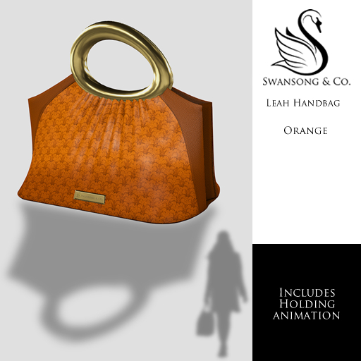 [S&C] Leah Handbag - Orange 