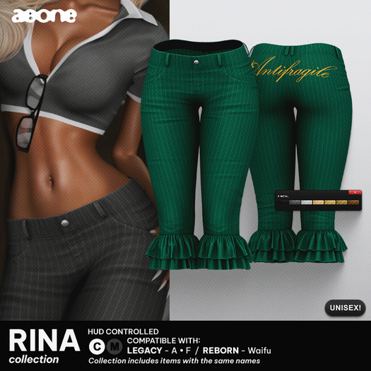 (aeone) "Rina" capris - BRASIL