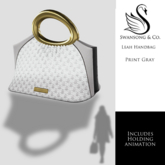 [S&C] Leah Handbag - Print Gray  