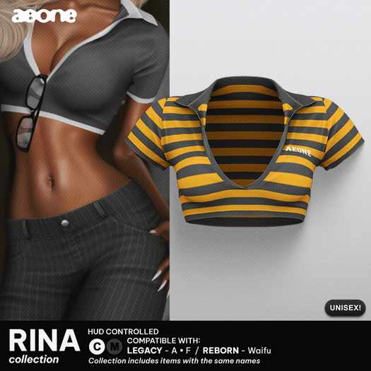 (aeone) "Rina" polo - BUMBLE