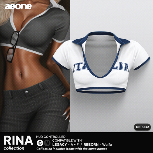 (aeone) "Rina" polo - ITALIA02