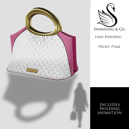 [S&C] Leah Handbag - Print Pink 