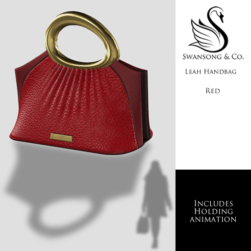 [S&C] Leah Handbag - Red 