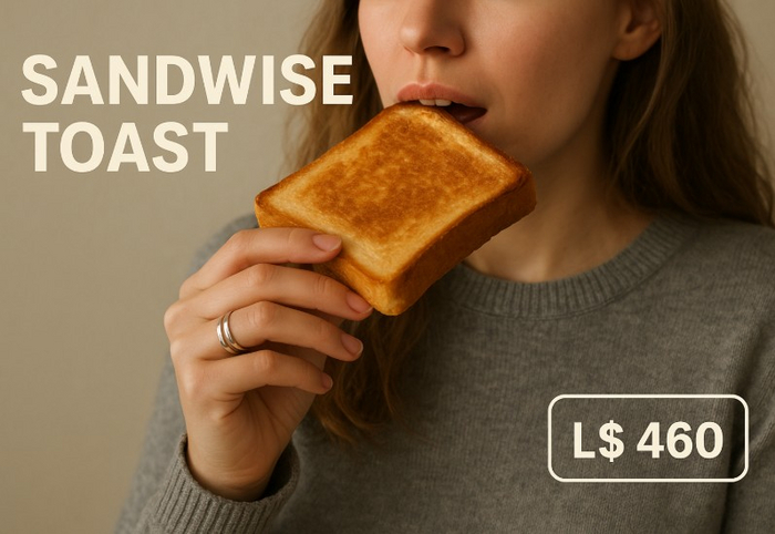 Sandwise Toast (Wear Me) – Realistic Hand Hold & Eating Animation