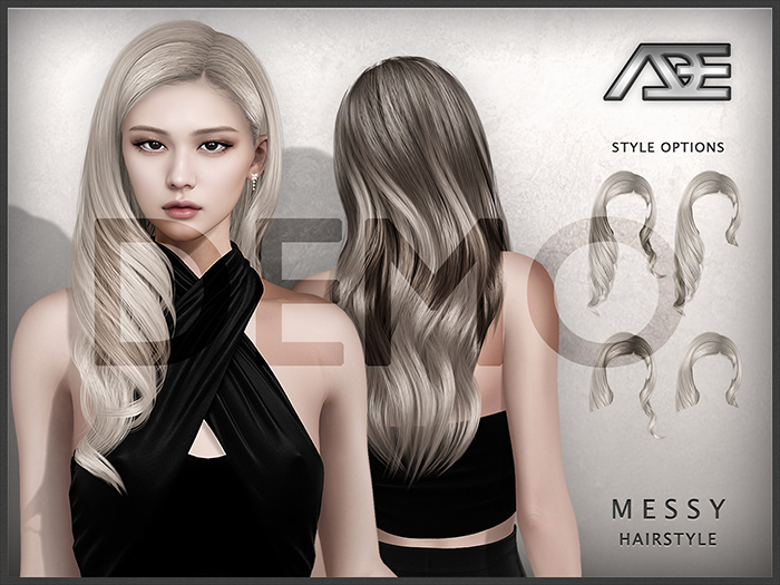 Ade - Messy Hairstyle (DEMO)